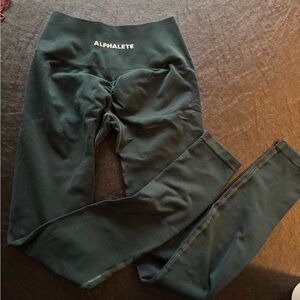Alphalete Dark Green Leggings